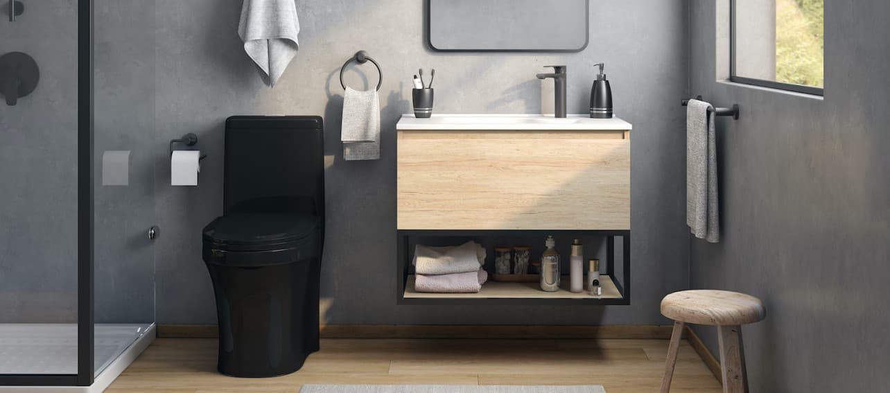 Cómo elegir un WC y vanitorio: ideas para baños modernos