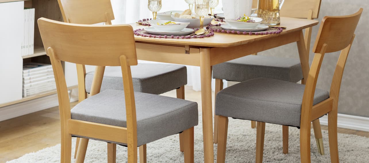 Mesa redonda o rectangular: ¿Cuál es mejor para un comedor pequeño?