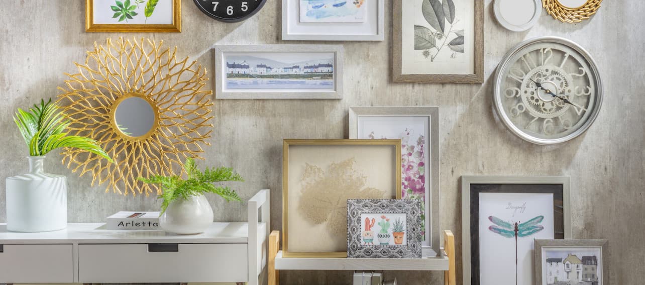 Paso a paso para armar una composición de cuadros deco