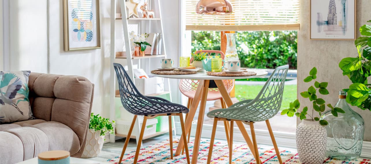 18 mesas de comedor para espacios pequeños que te encantarán