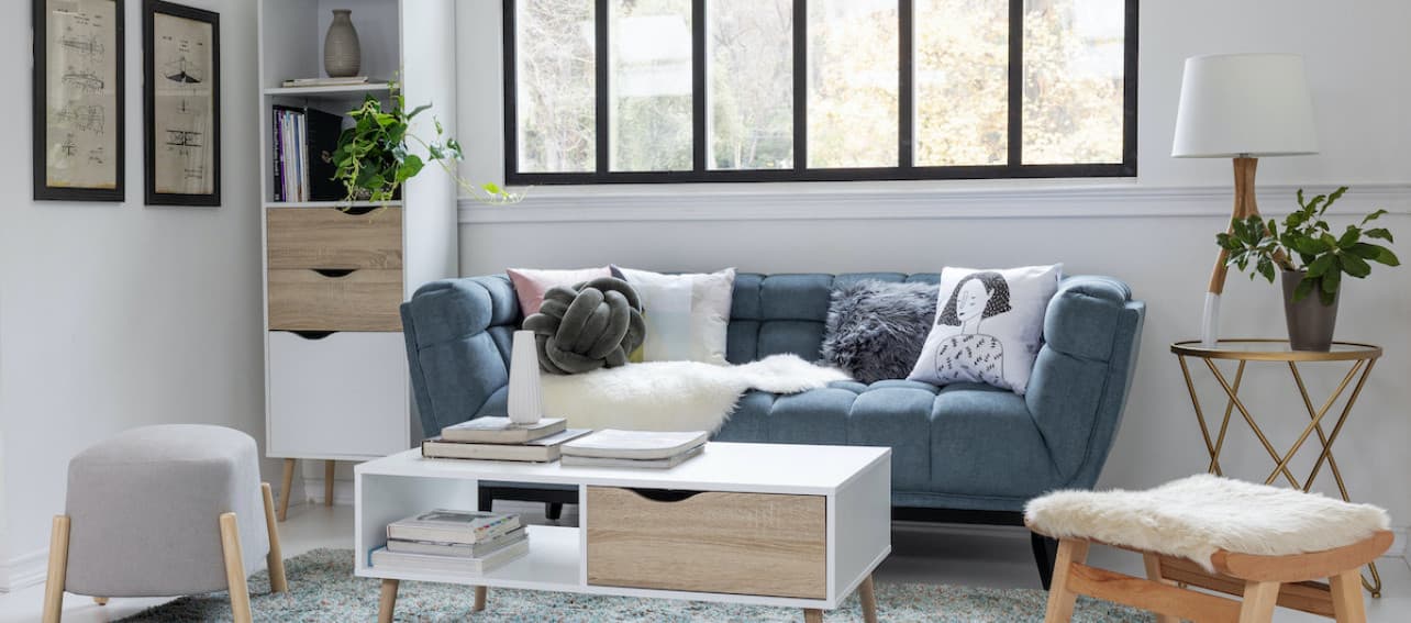 Ideas para armar un living con poca plata