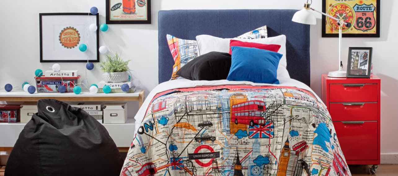 Guía para pasar de un dormitorio infantil a uno juvenil
