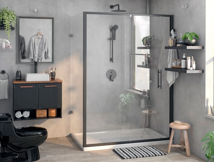 5 estilos de mamparas para un baño top