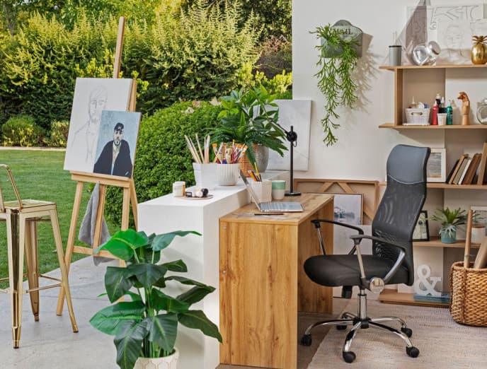 Pasos para crear un home office al aire libre