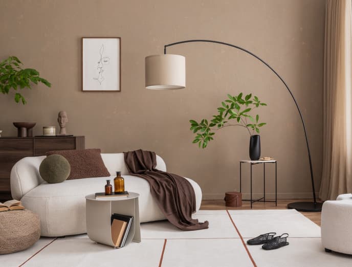 3 paletas de colores para un living otoñal