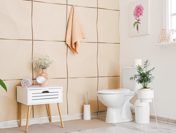 Ideas para tu baño: cómo hacer una pared de acento