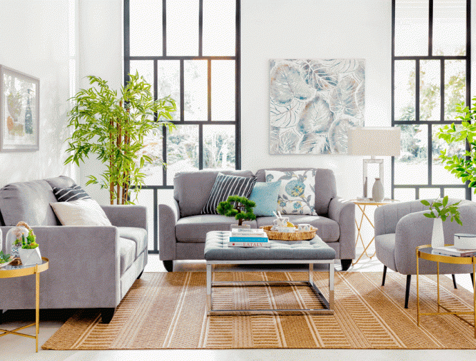 Dónde poner el sofá en tu living: 6 propuestas deco