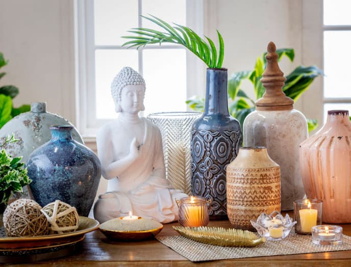 Date una pausa: crea un rincón de yoga o meditación en casa