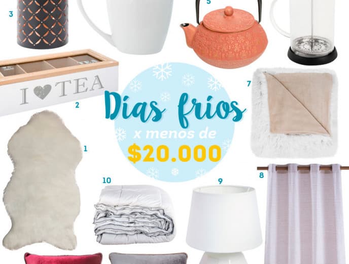 Días fríos por menos de 20 mil pesos